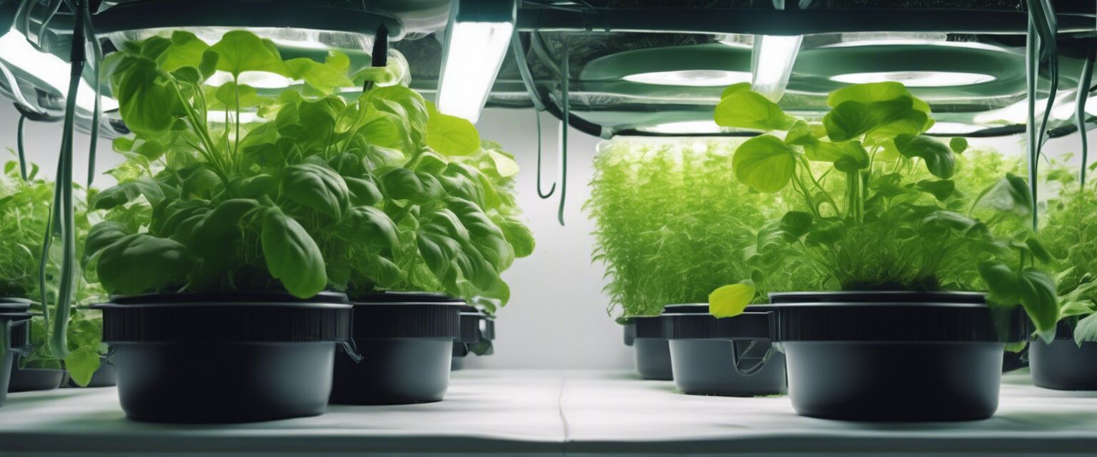 DIY hydroponic system setup