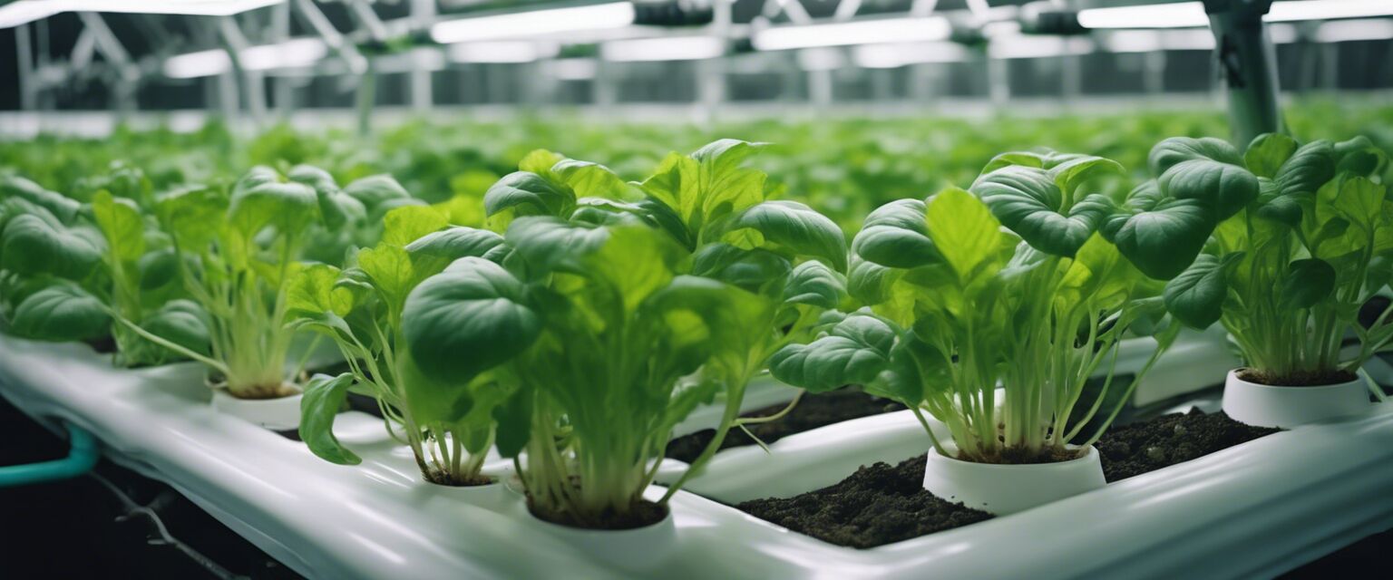 Hydroponic system setup