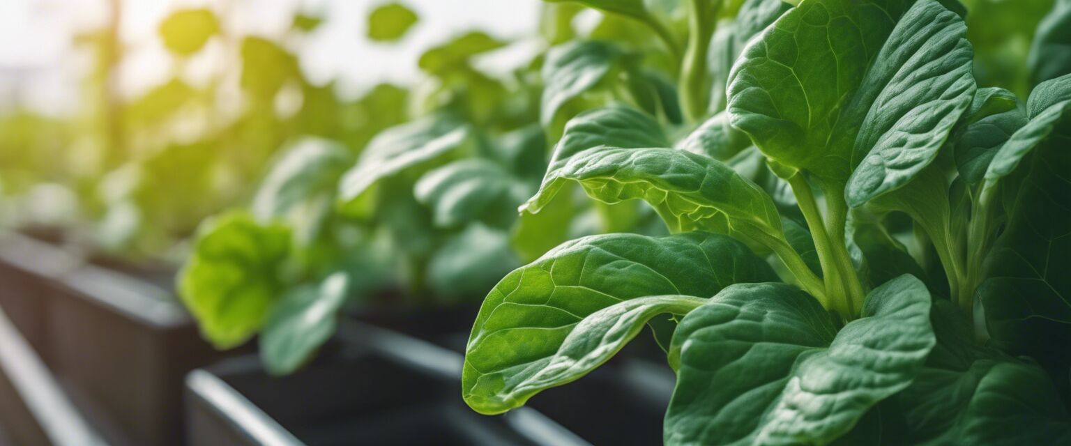 Signs of nutrient deficiency in hydroponic plants