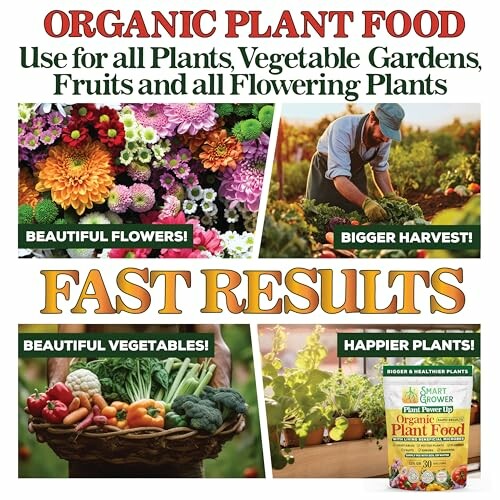 Organic Plant Food with Beneficial Microbes