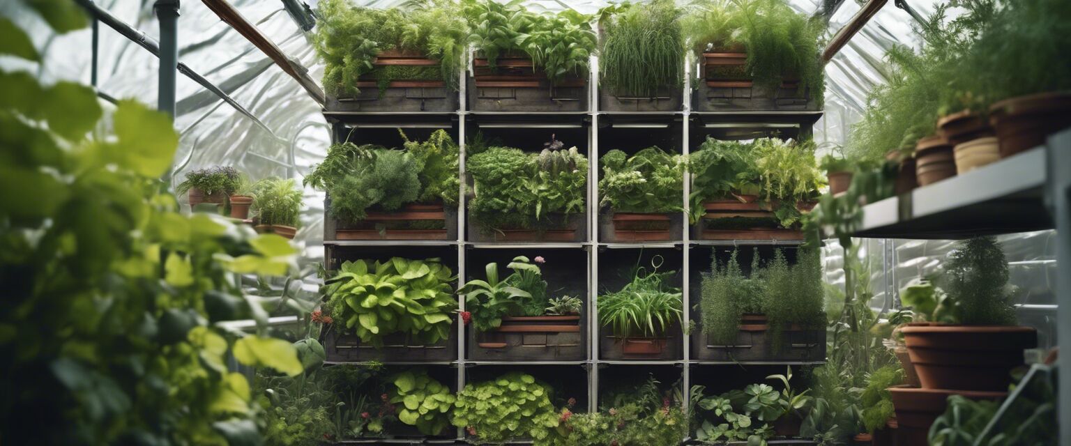Vertical gardening arrangement