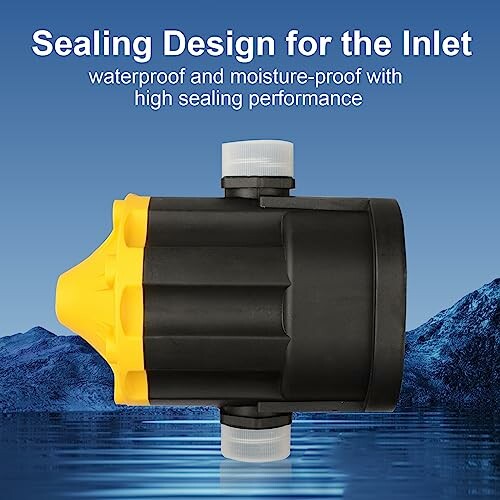 Water pump with sealing design for inlet, waterproof and moisture-proof.